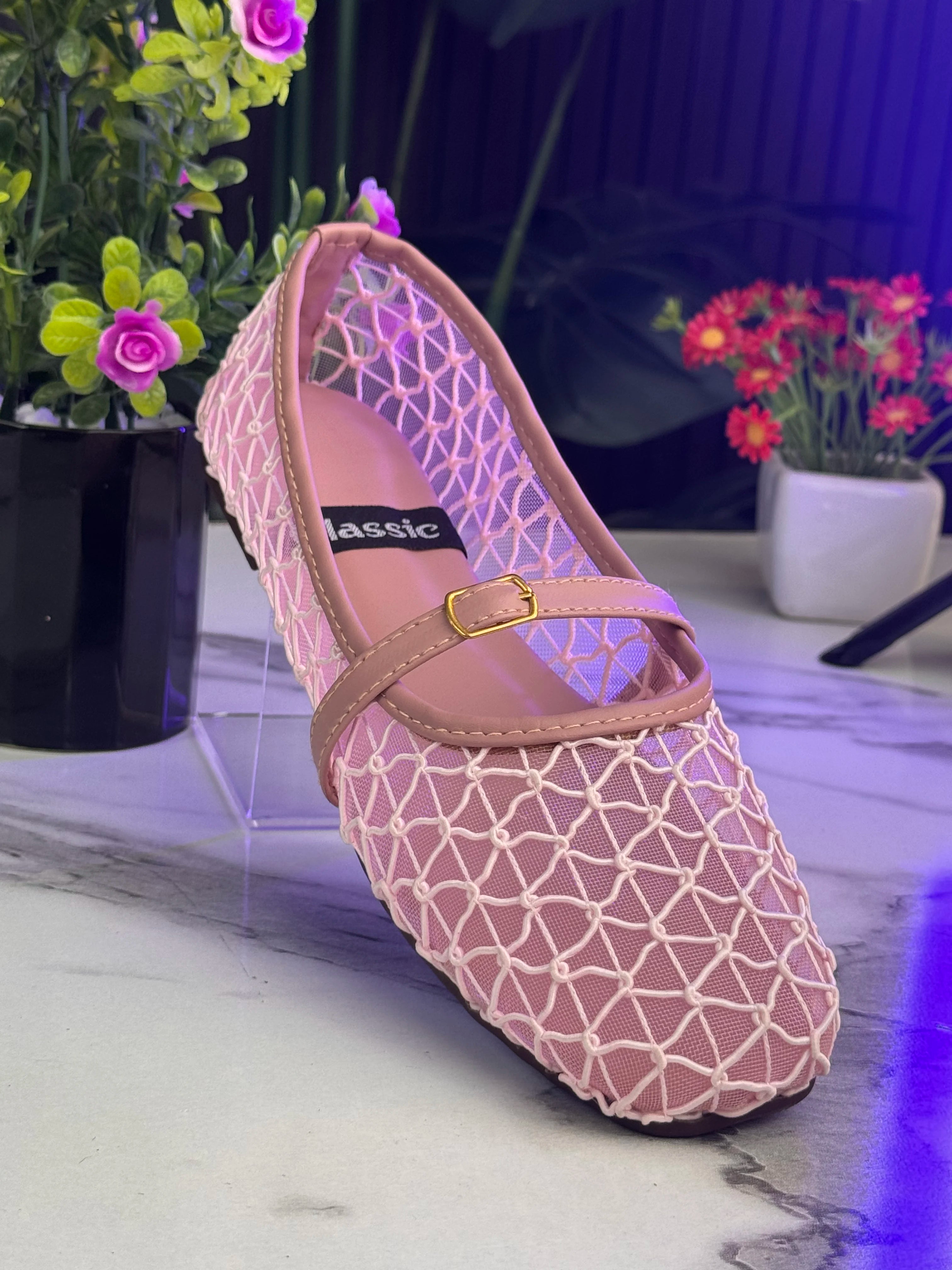 Jali Shoes – Elegant Woven Embroidered Flats