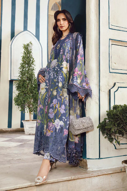Shamos Silk Printed 3PC Suit
