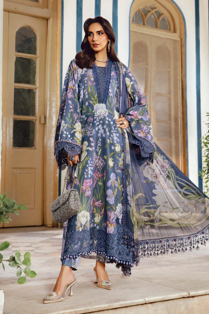 Shamos Silk Printed 3PC Suit