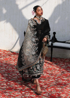 Dhanak Unstitched Embroidered 3PC Suit with Pashmina Shawl