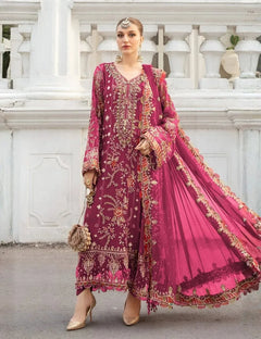 ZE-763 – Premium Embroidered Lawn 3PC Suit