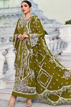 ZE-776 – Premium Embroidered Lawn 3PC Suit