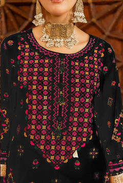ZE-787 – Premium Embroidered Lawn 3PC Suit