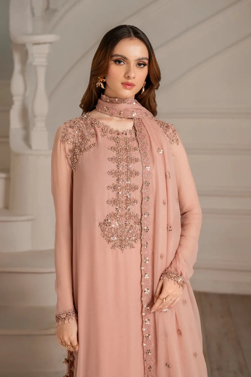 Embroidered Chiffon - Rang Nazara