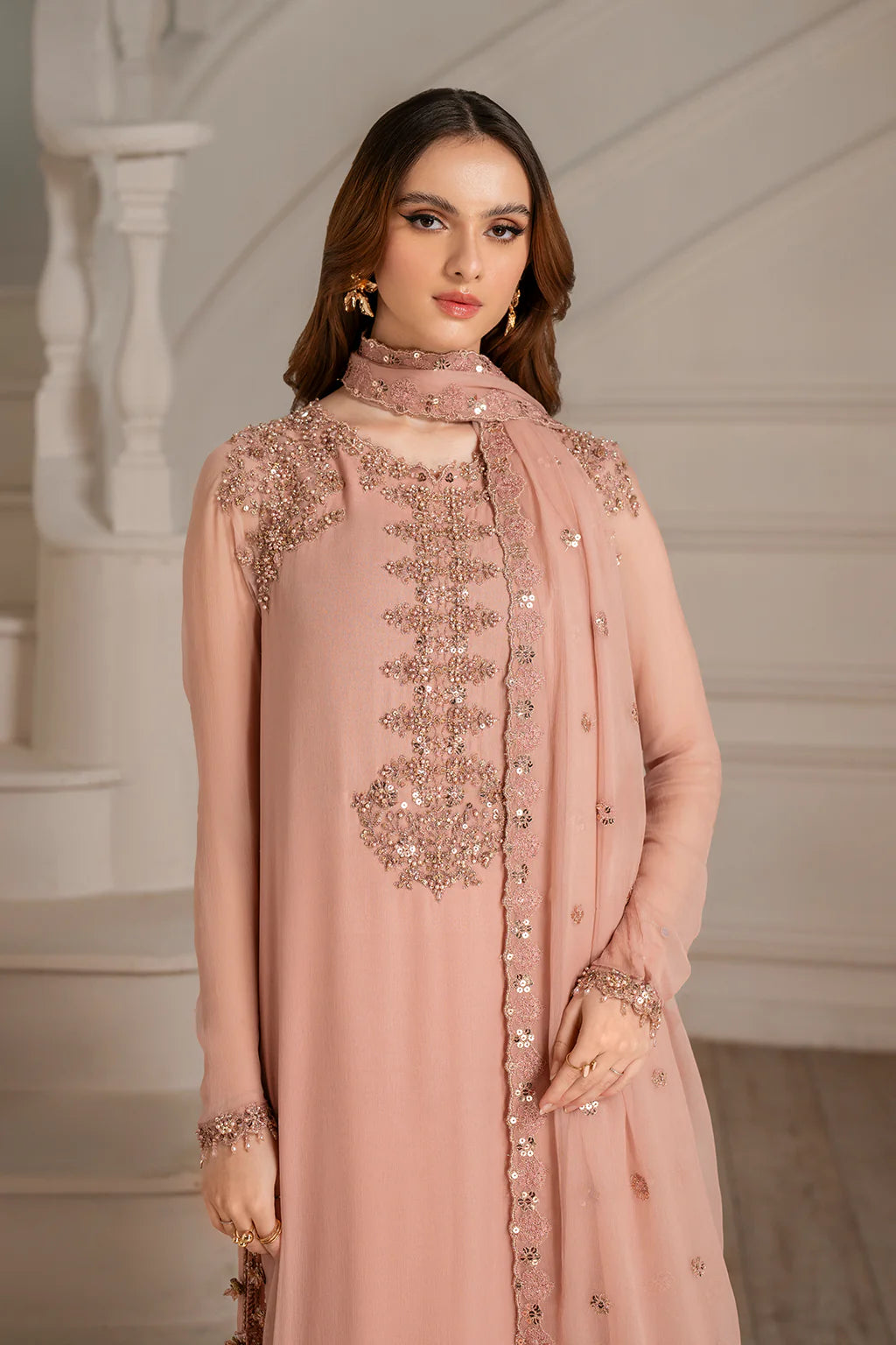 Embroidered Chiffon